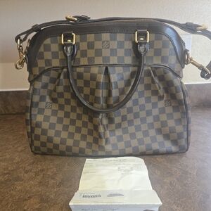 Louis Vuitton Checkered Handbag